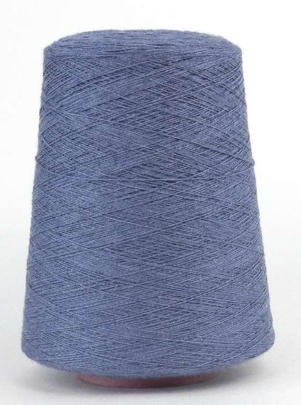 Modales Garn Farbe Denim Blu
