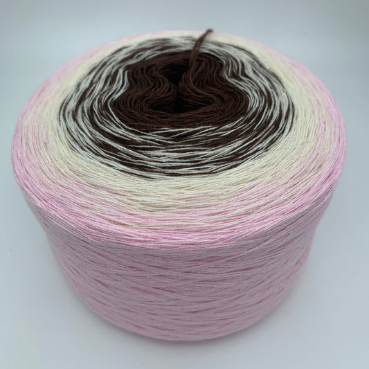 Farbverlauf Bobbel der an Fürst Pückler Eis erinnert