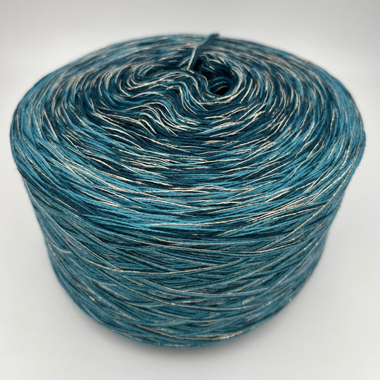 Farbverlauf Bobbel von innen nach aussen in heller werdenden Grüntönen