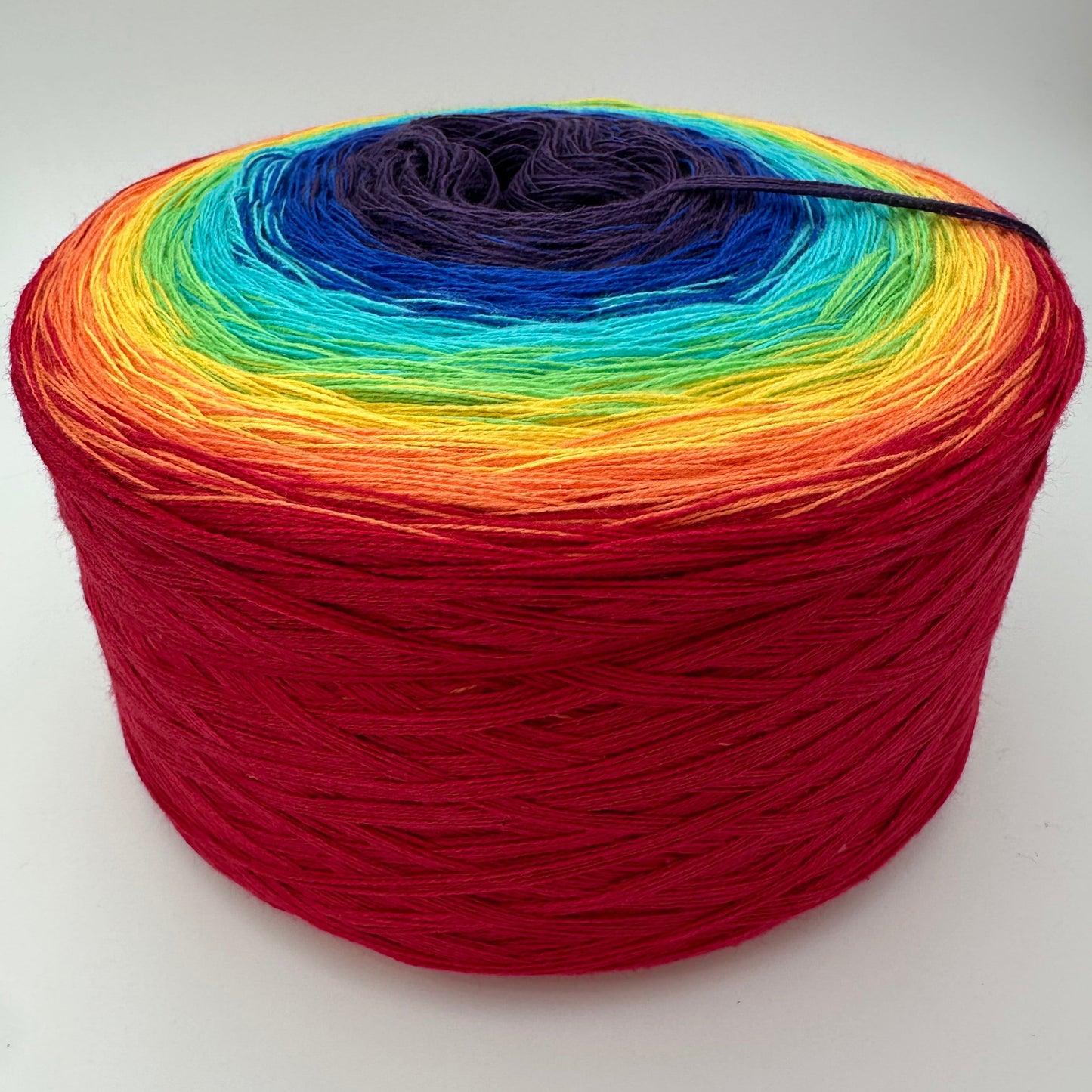 Farbverlauf Bobbel in Regenbogenfarben