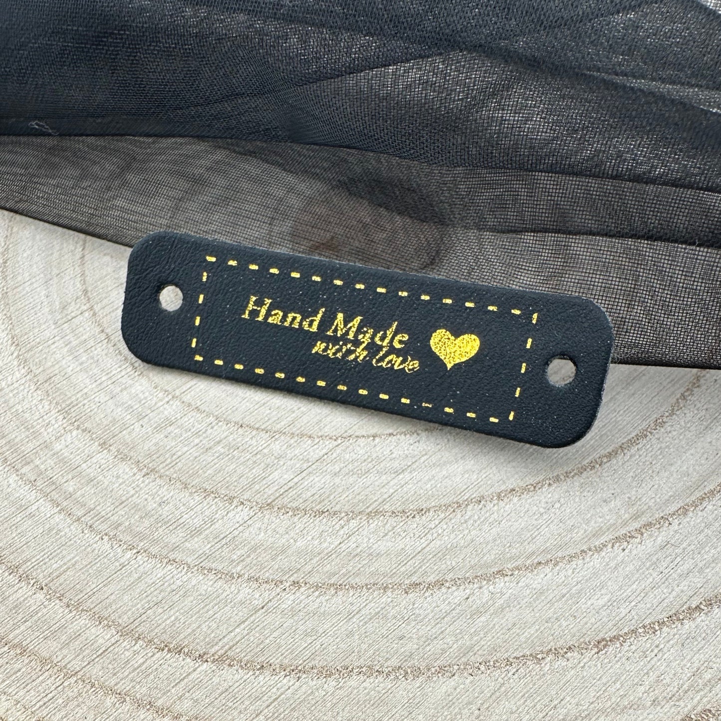 Hand Made with love Tag