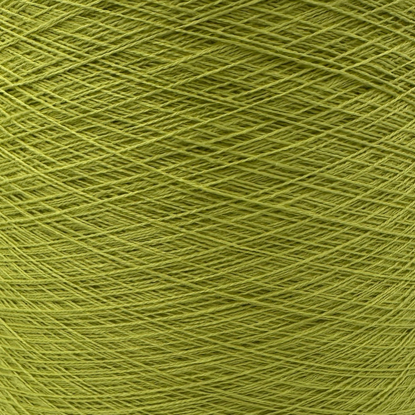 Garnkone mit der Farbe Kiwi, Bobbel Kone, Uni Farbe