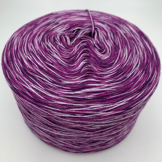 Melierter Bobbel bzw. Mixi in Lilatönen