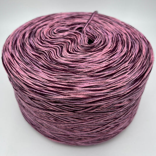 Mixi bzw. Melierter Bobbel in Rose und Lila