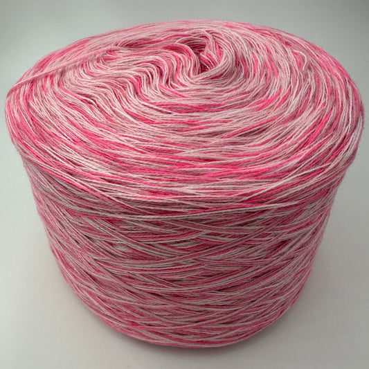 Mixi bzw. Melierter Bobbel in Rosa und Pinktönen