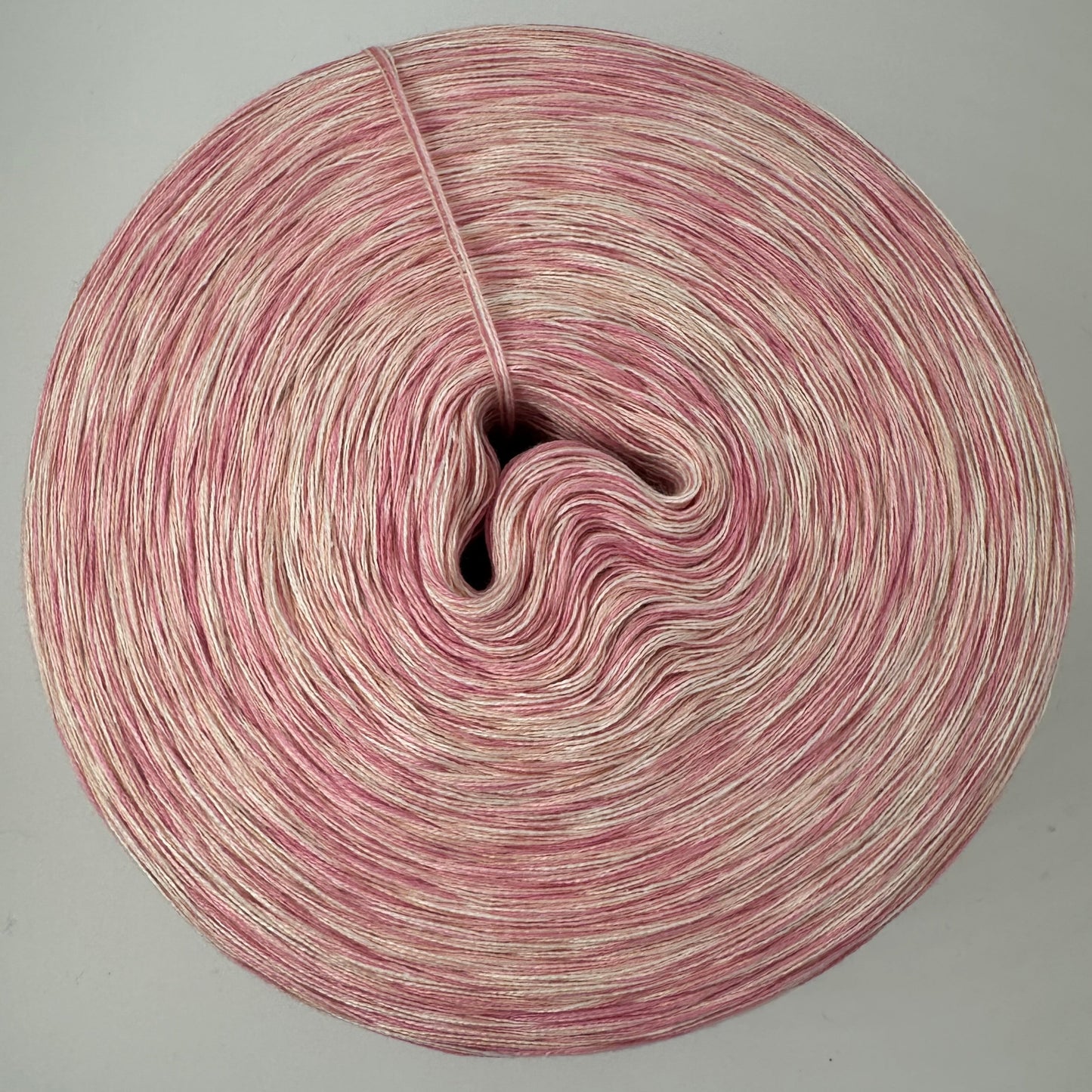 Mixi bzw. Melierter Bobbel in Rose, Rosa und Creme