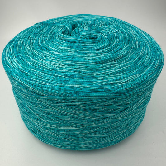 Mixi bzw. Melierter Bobbel in Türkistönen und Creme