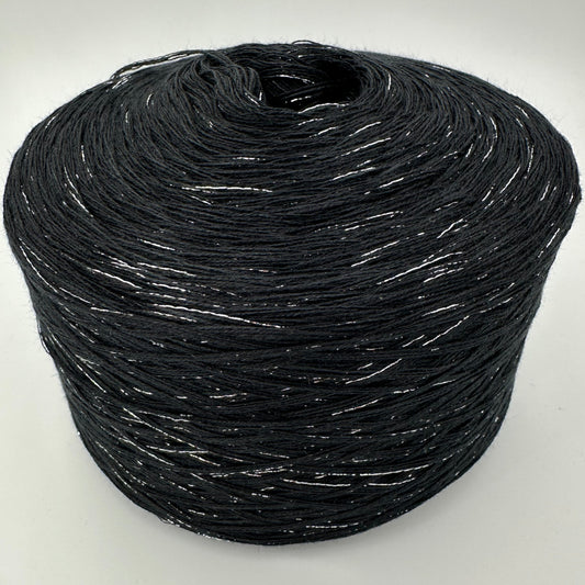 Mixi bzw. Melierter Bobbel in Schwarz