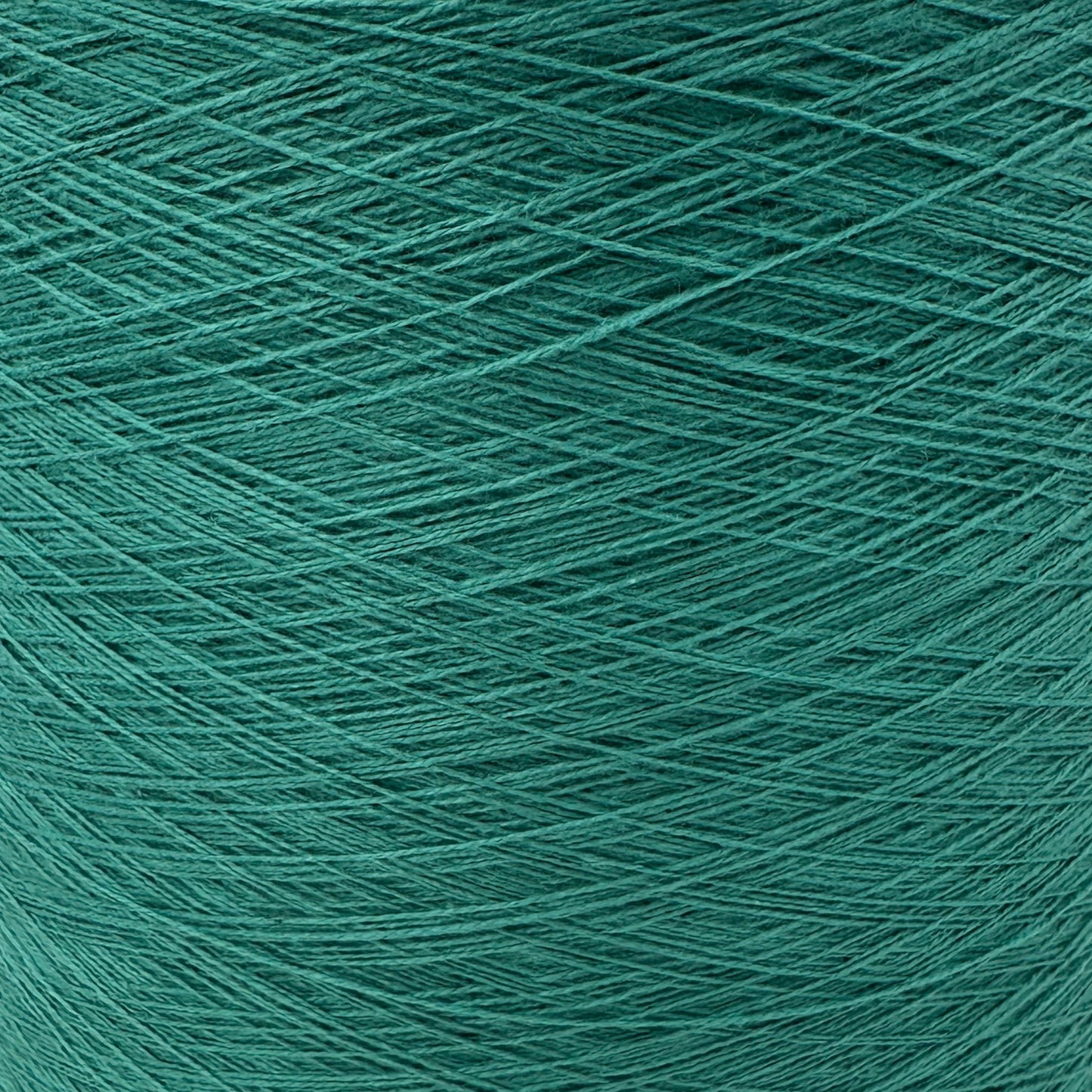 Garnkone mit der Farbe Ozeangrün, Bobbel Kone, Uni Farbe