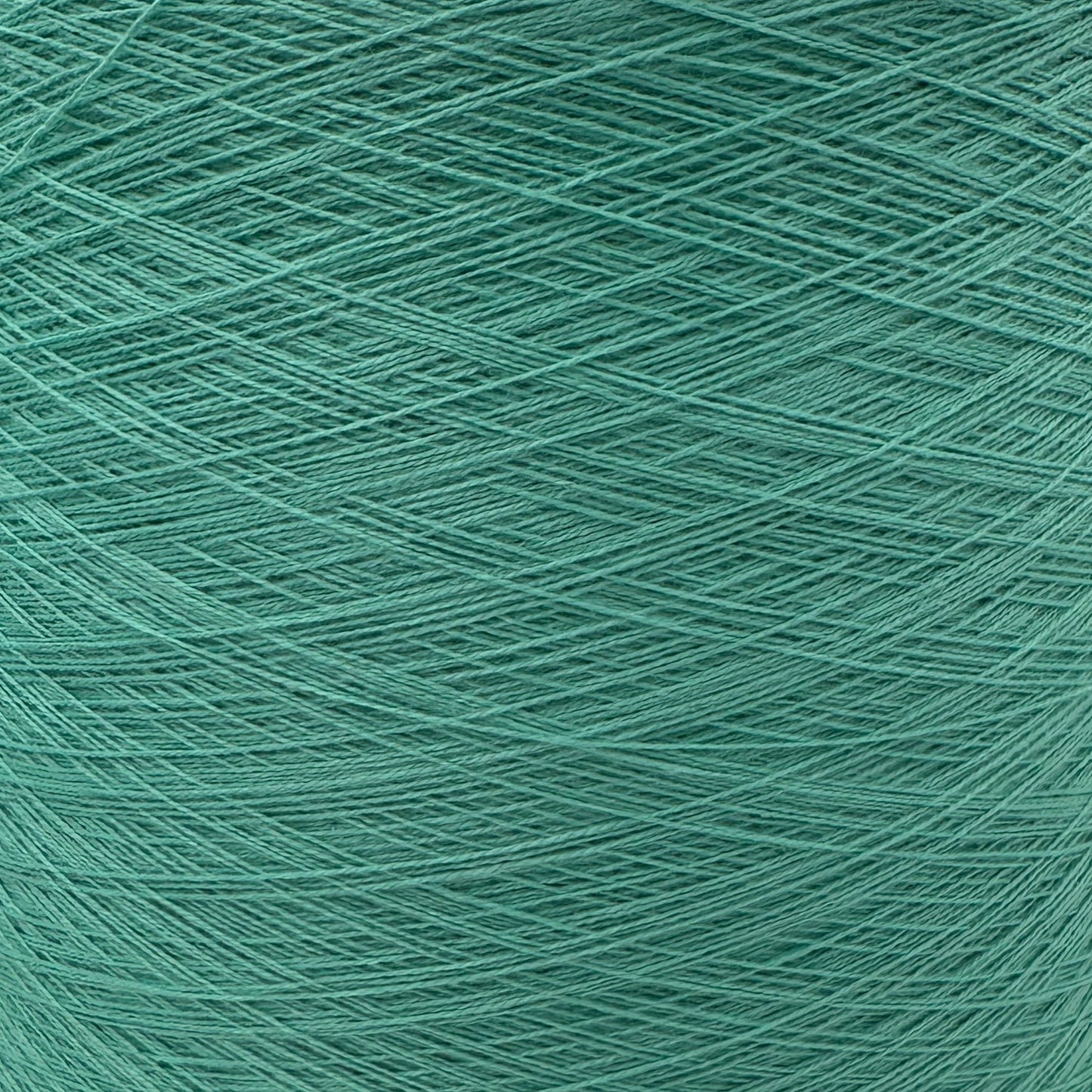 Garnkone mit der Farbe Türkis Neu, Bobbel Kone, Uni Farbe