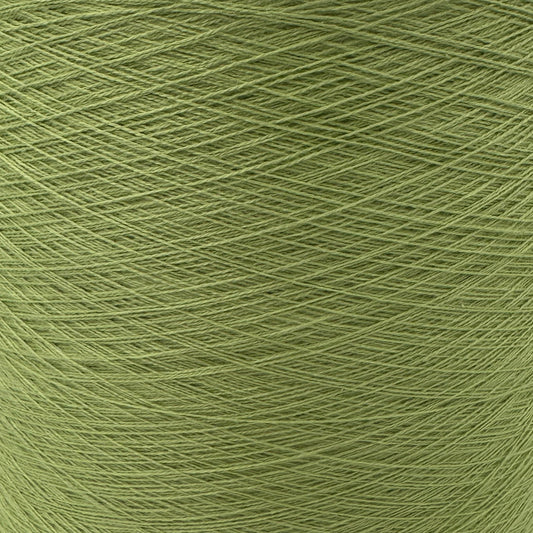 Garnkone mit der Farbe Blattgrün, Bobbel Kone, Uni Farbe