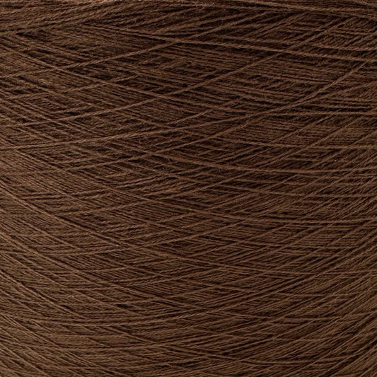Garnkone mit der Farbe Braun, Bobbel Kone, Uni Farbe