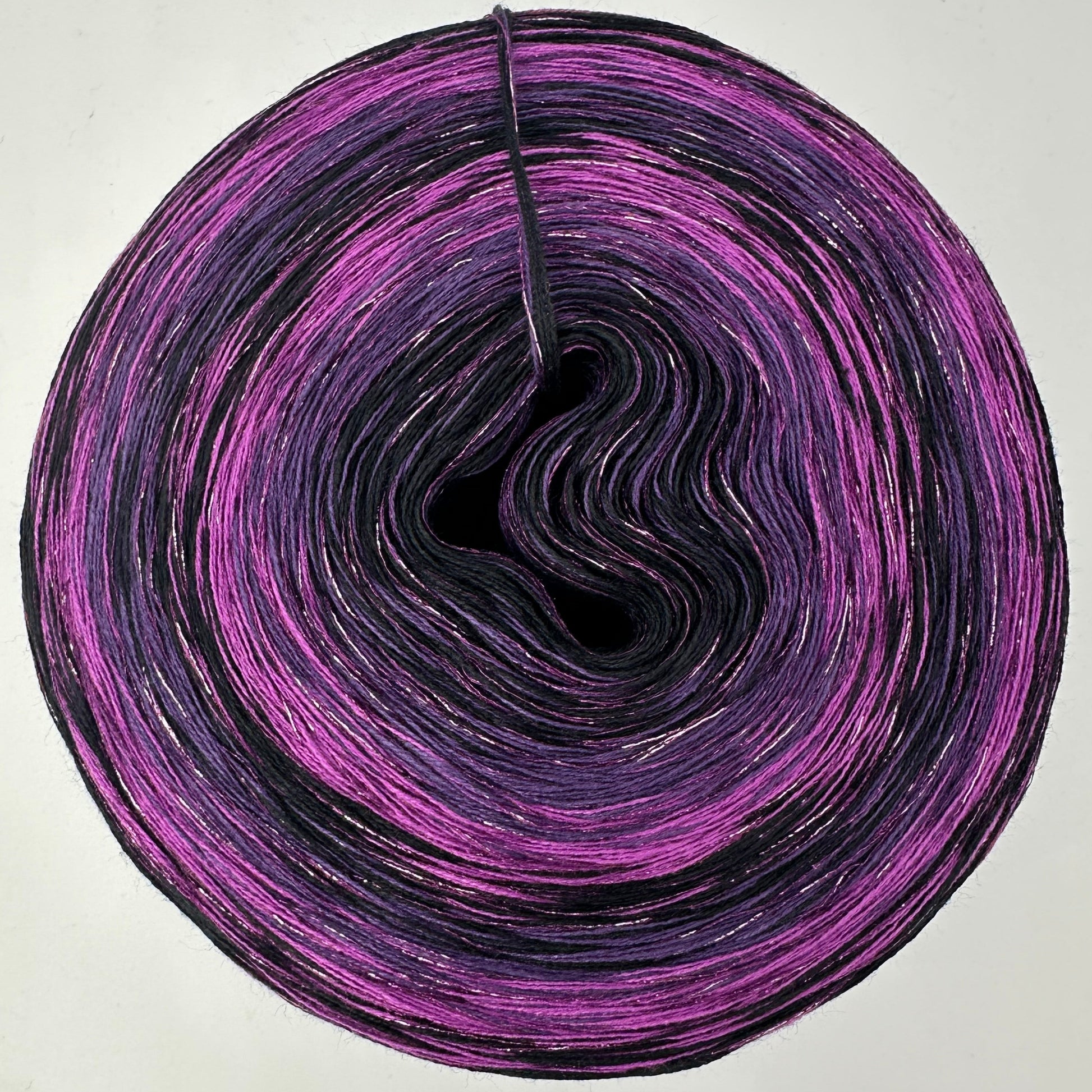 Farbverlauf Bobbel in sich wiederholenden Lilatönen