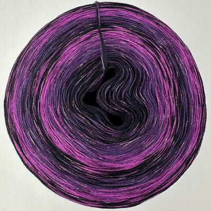 Farbverlauf Bobbel in sich wiederholenden Lilatönen