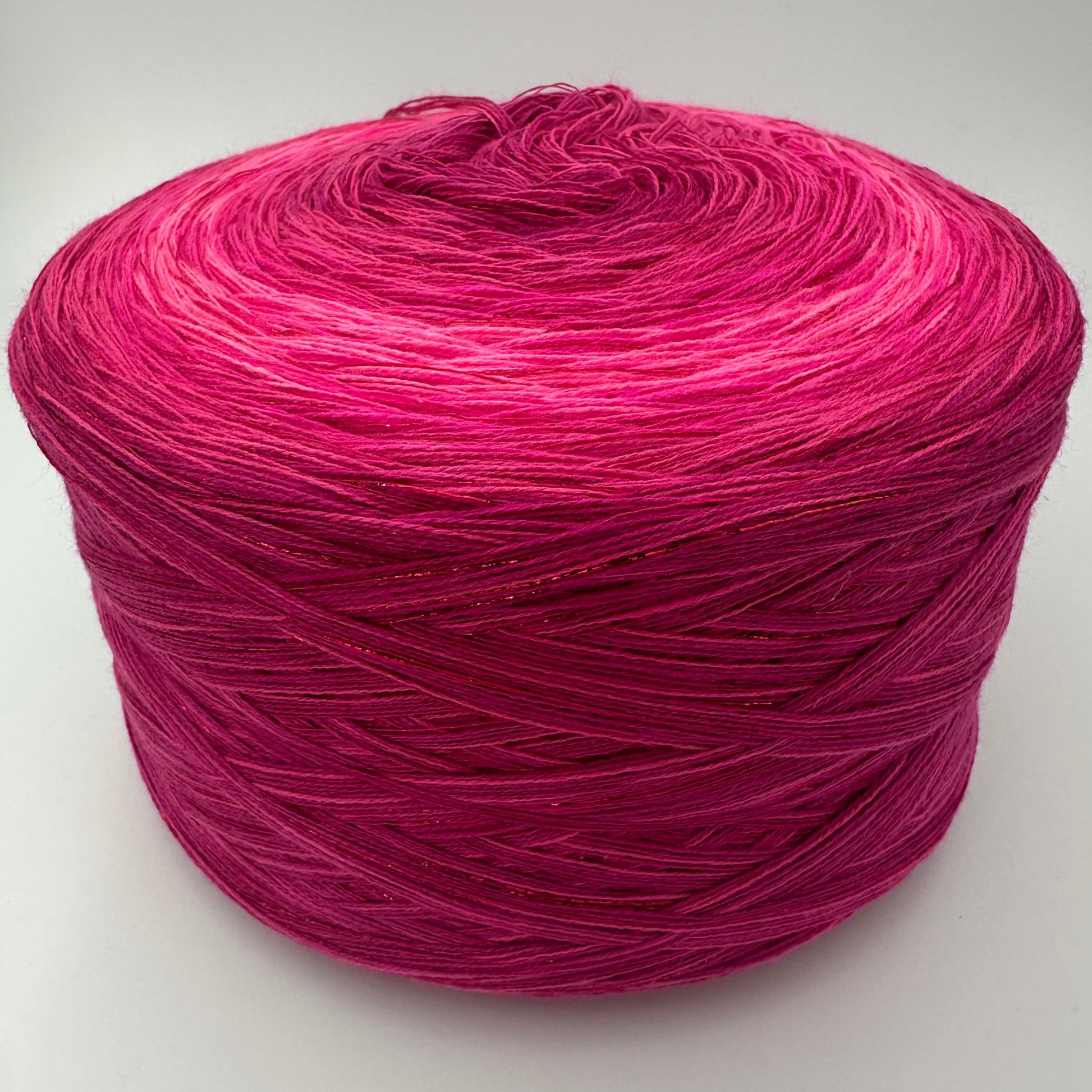 Farbverlauf Bobbel von innen nach aussen  n heller werdenden Pinktönen und anschließend wieder zurück