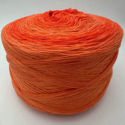 Farbverlauf Bobbel in Verschiedenen Orangetönen