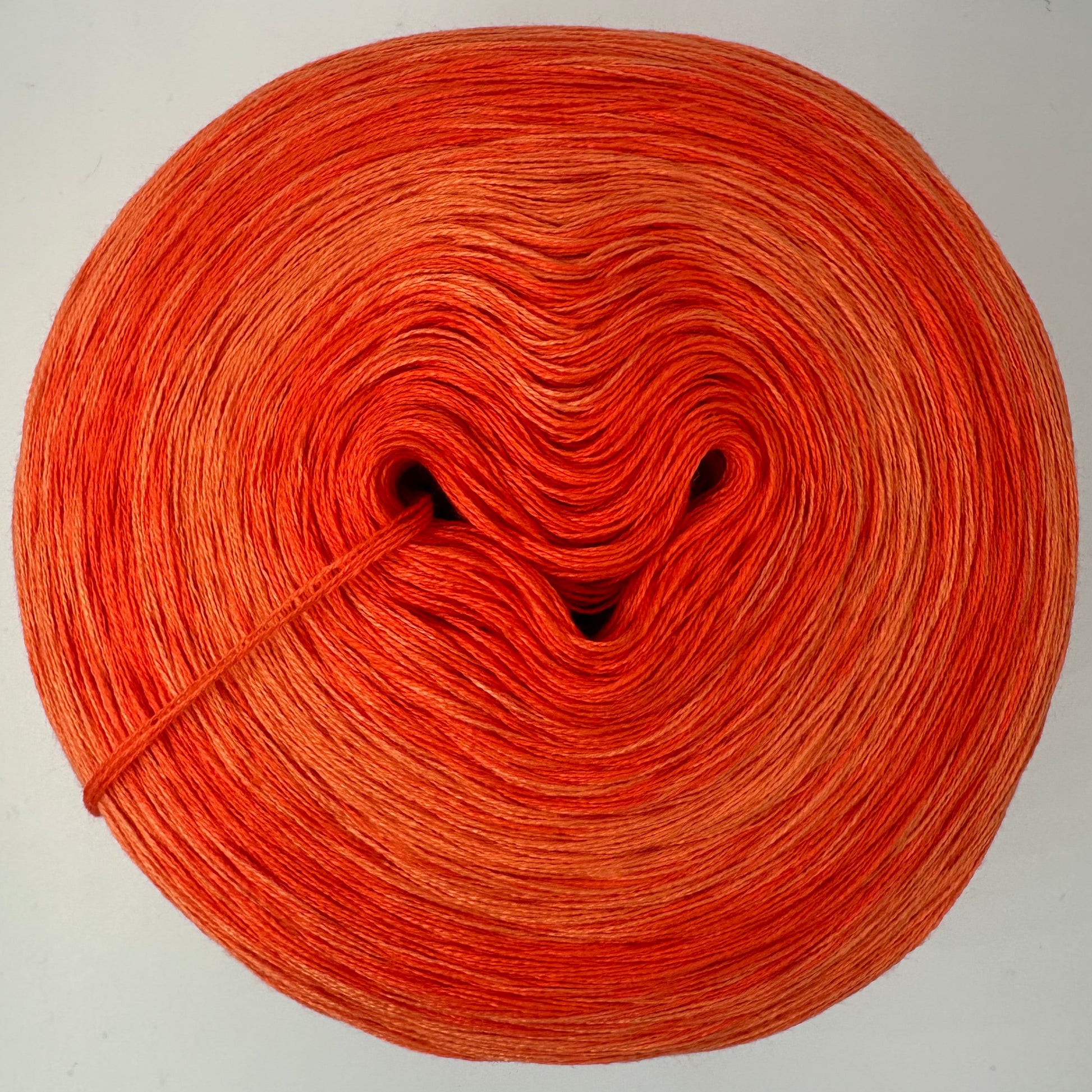 Farbverlauf Bobbel in Verschiedenen Orangetönen