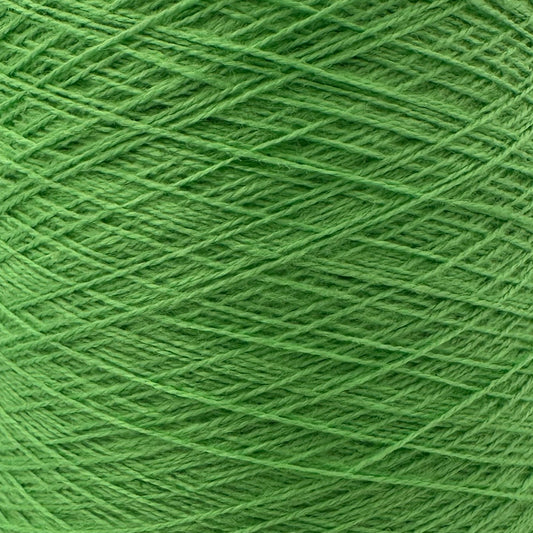 Garnkone mit der Farbe Froschgrün, Bobbel Kone, Uni Farbe