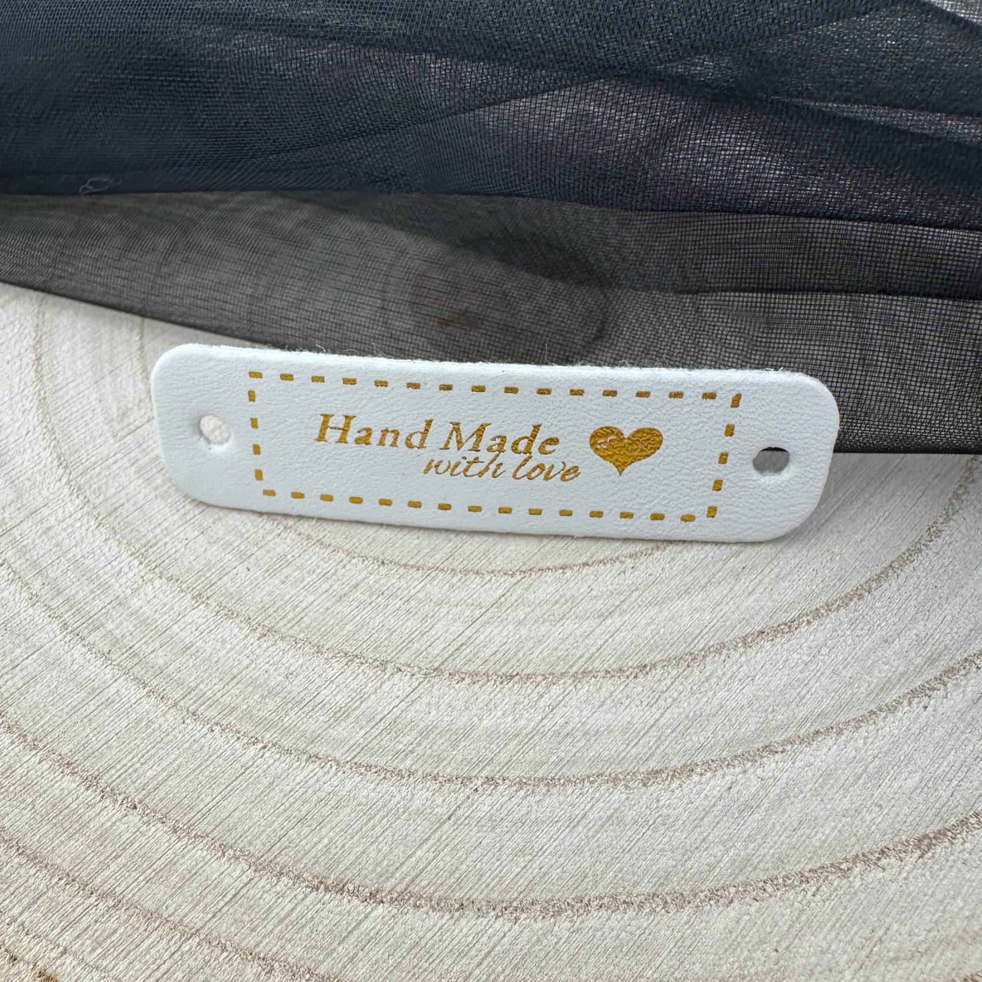 Hand Made with Love Tag