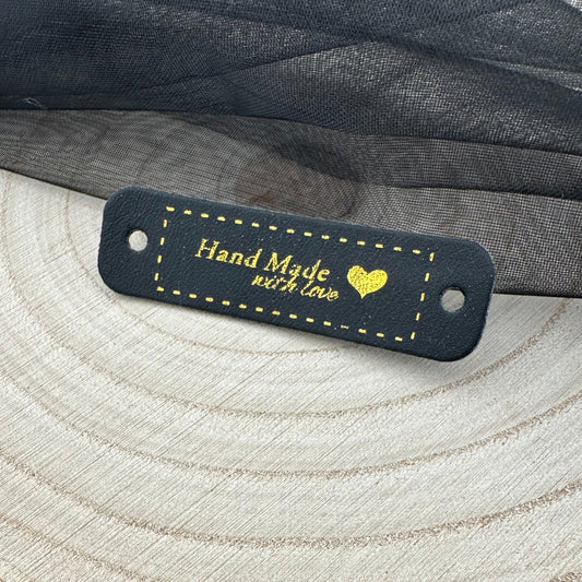Hand Made with love Tag