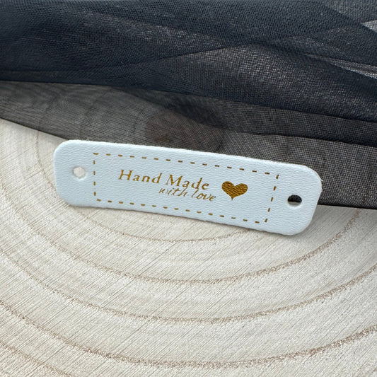 Hand Made with love Tag