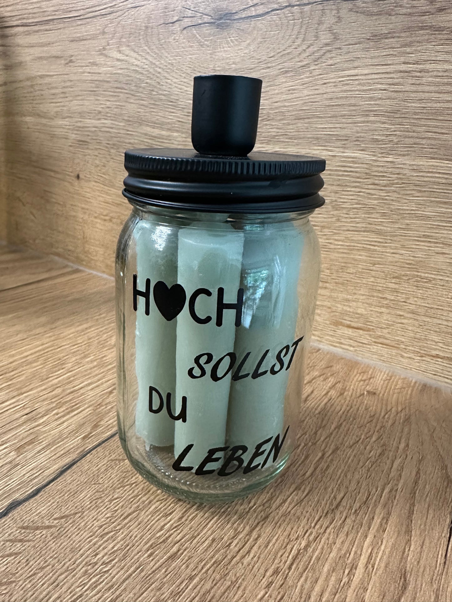 Kerzenglas Geburtstag 🎉