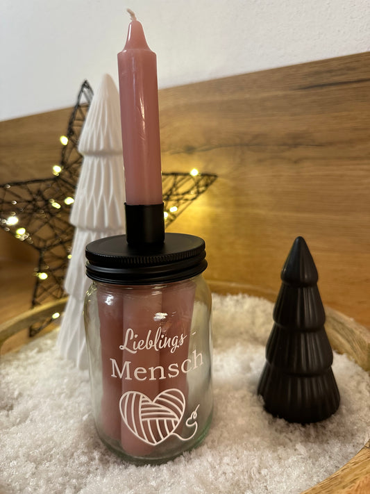Kerzenglas "Lieblingsmensch"