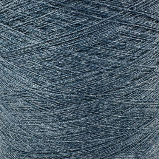 Garnkone mit der Farbe Indigo-Mel., Bobbel Kone, Uni Farbe