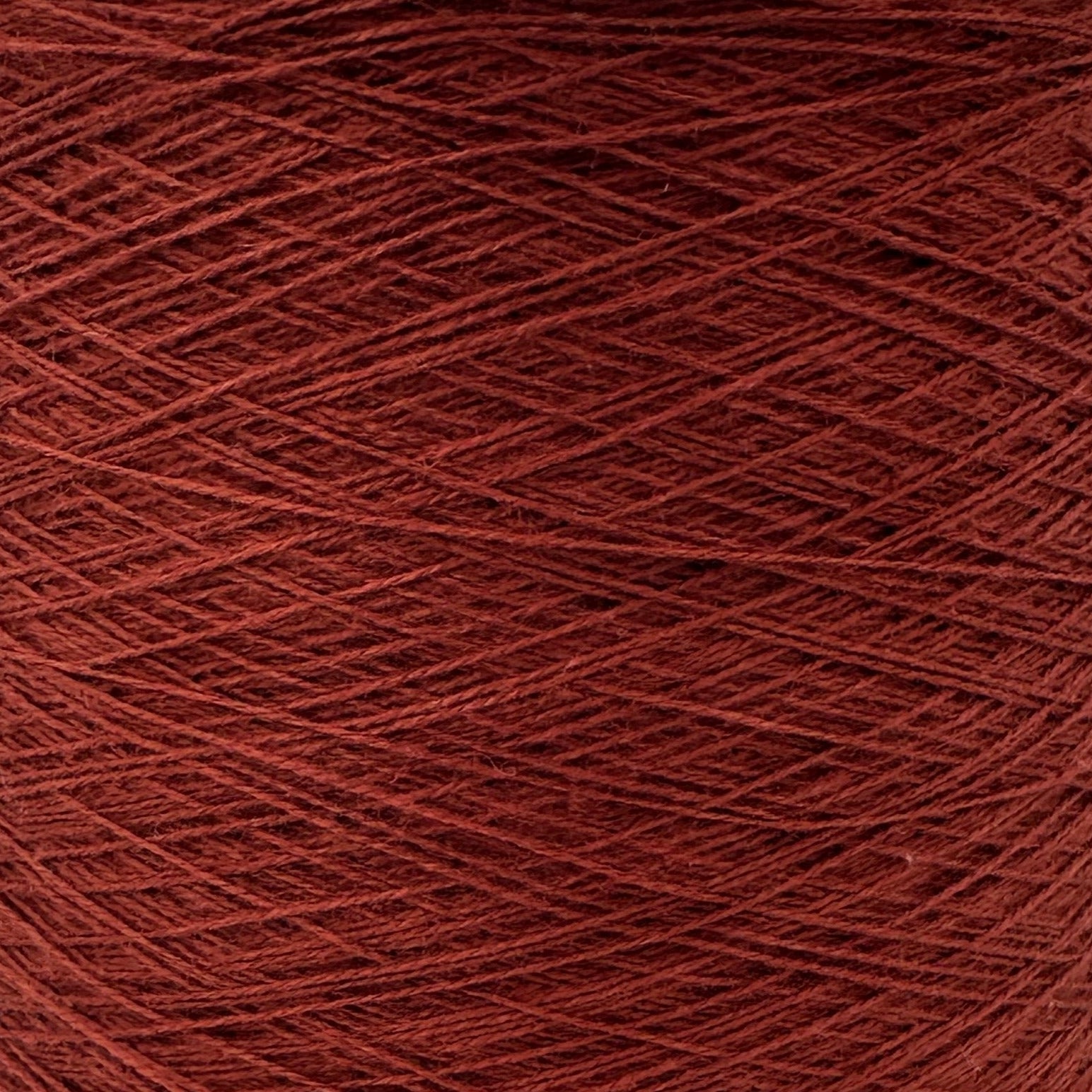 Garnkone mit der Farbe Kastanie, Bobbel Kone, Uni Farbe