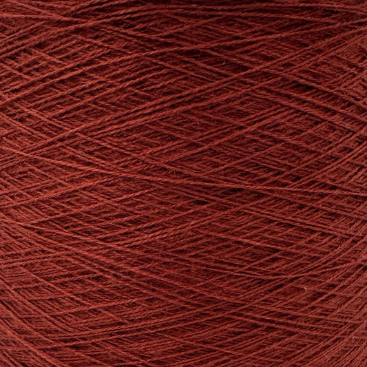 Garnkone mit der Farbe Kastanie, Bobbel Kone, Uni Farbe