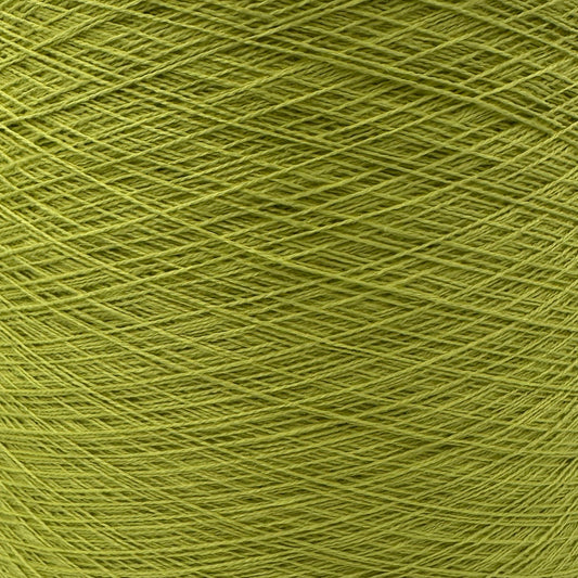Garnkone mit der Farbe Kiwi, Bobbel Kone, Uni Farbe