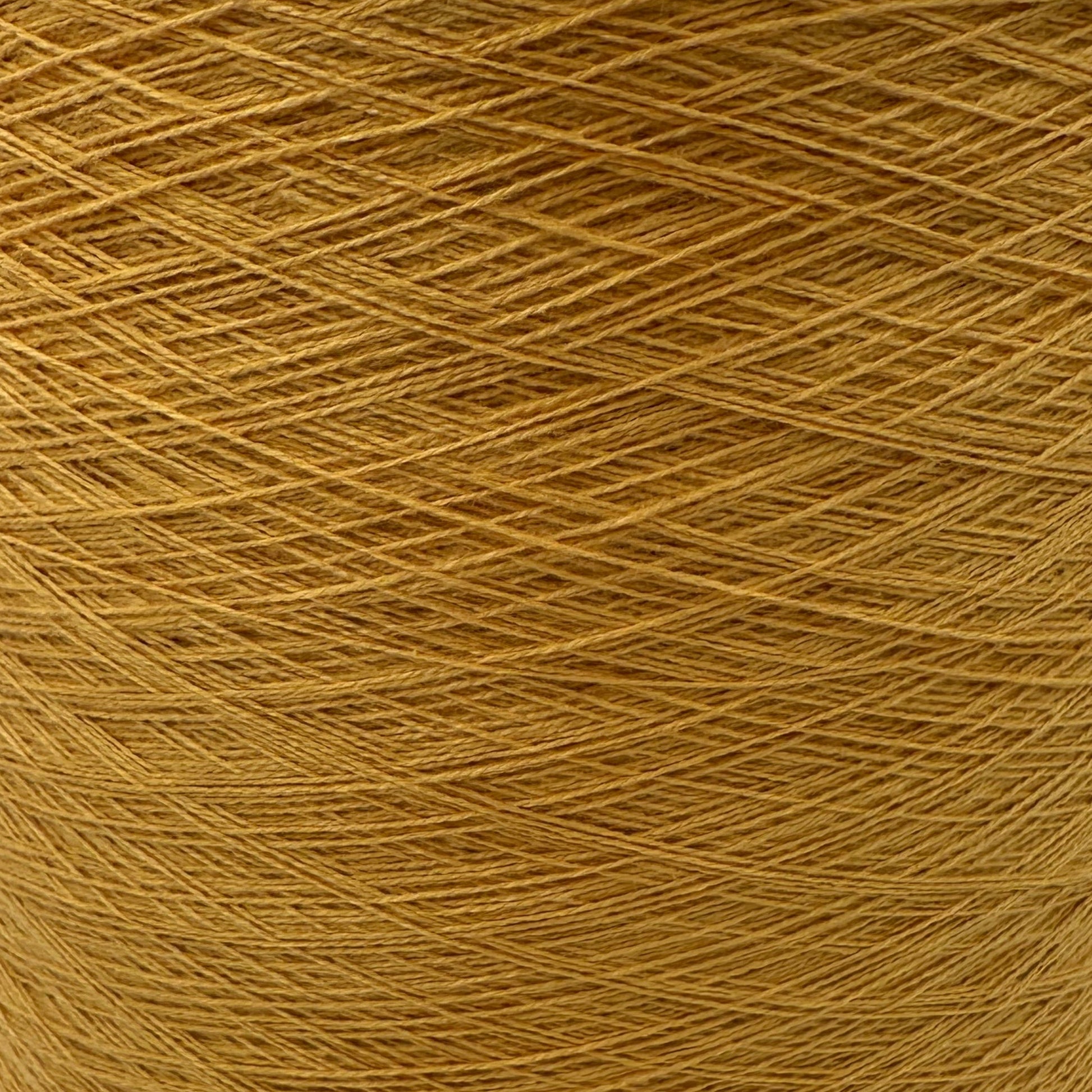 Garnkone mit der Farbe Kurkuma, Bobbel Kone, Uni Farbe