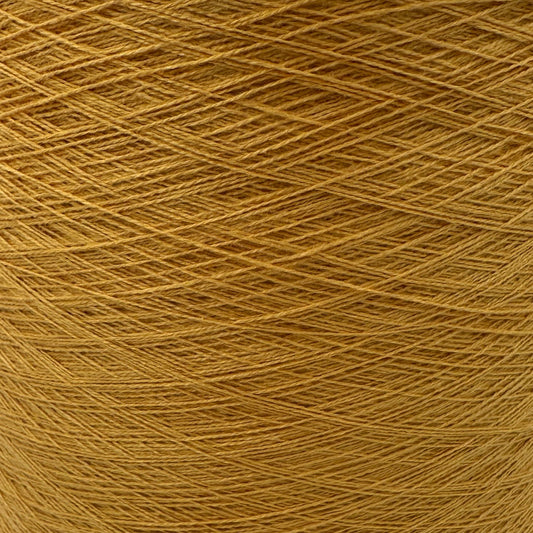 Garnkone mit der Farbe Kurkuma, Bobbel Kone, Uni Farbe