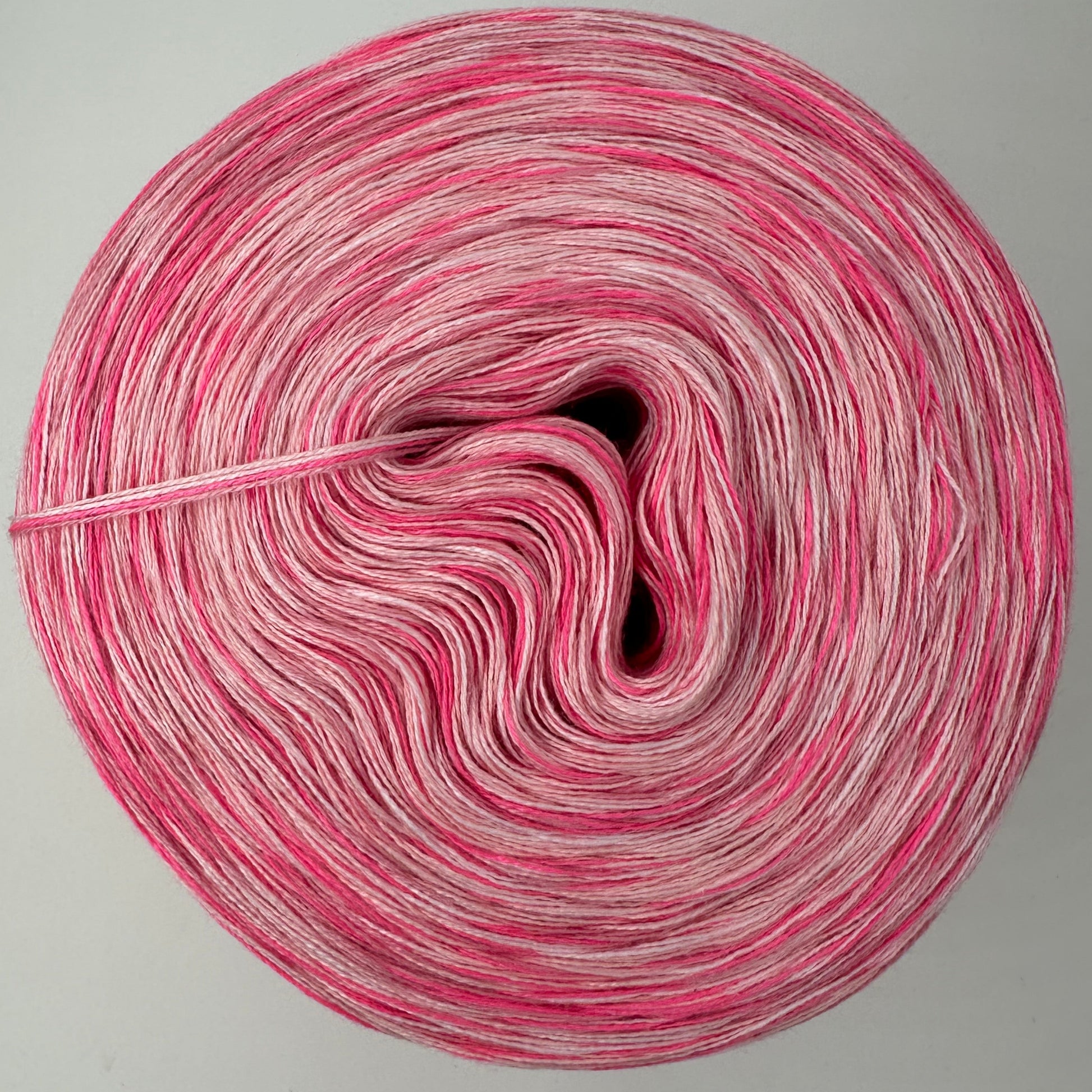 Mixi bzw. Melierter Bobbel in Rosa und Pinktönen