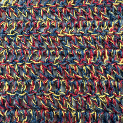 Maschenprobe des vorherigen Mixi bzw. Melierten Bobbel