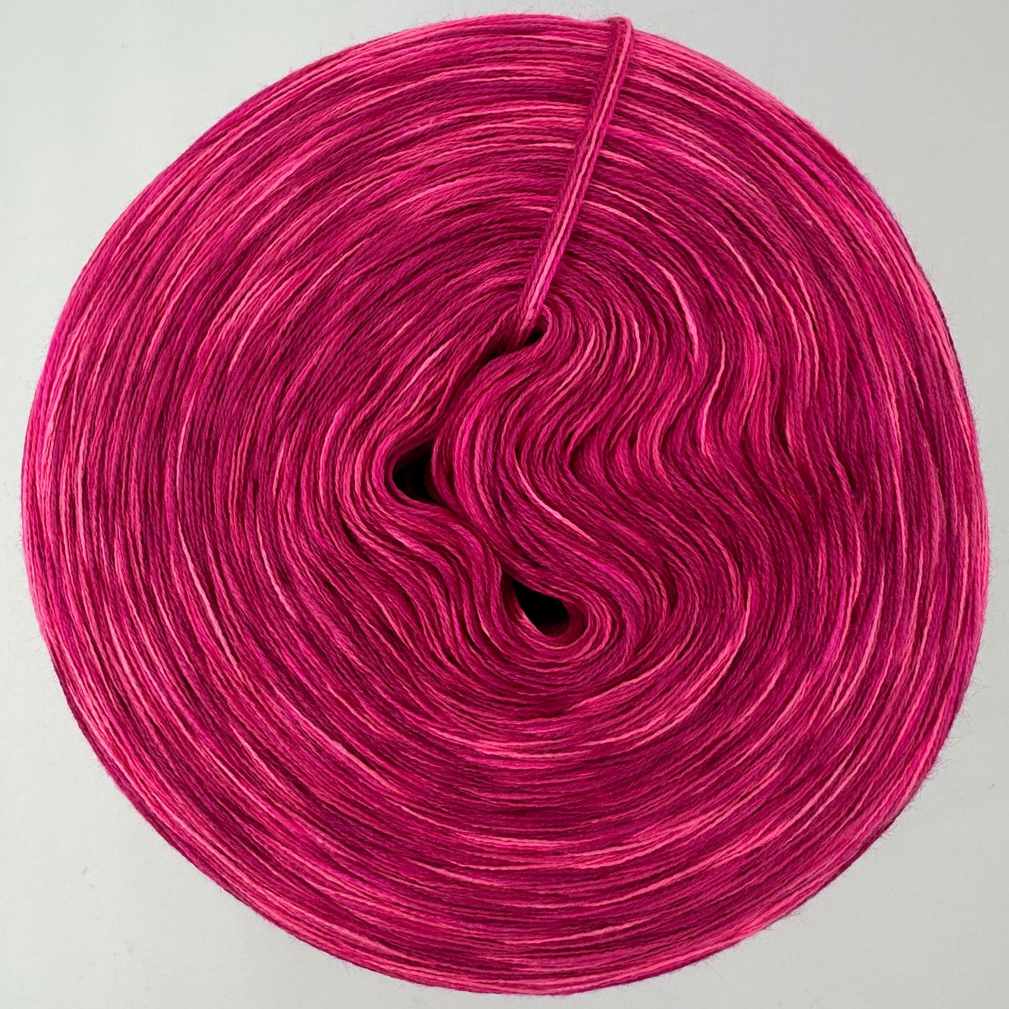 Melierter Bobbel bzw. Mixi in verschiedenen Pinktönen