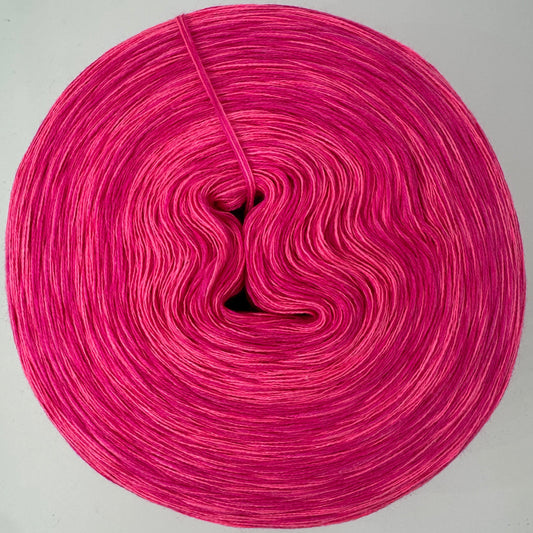 Melierter Bobbel bzw Mixi in verschiedenen Rosatönen