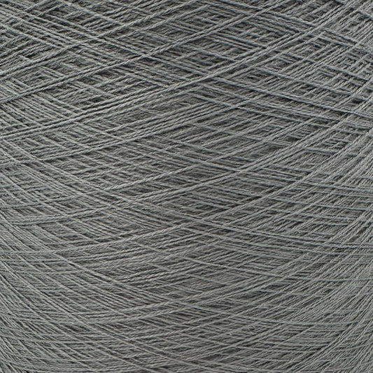 Garnkone mit der Farbe Mittelgrau, Bobbel Kone, Uni Farbe