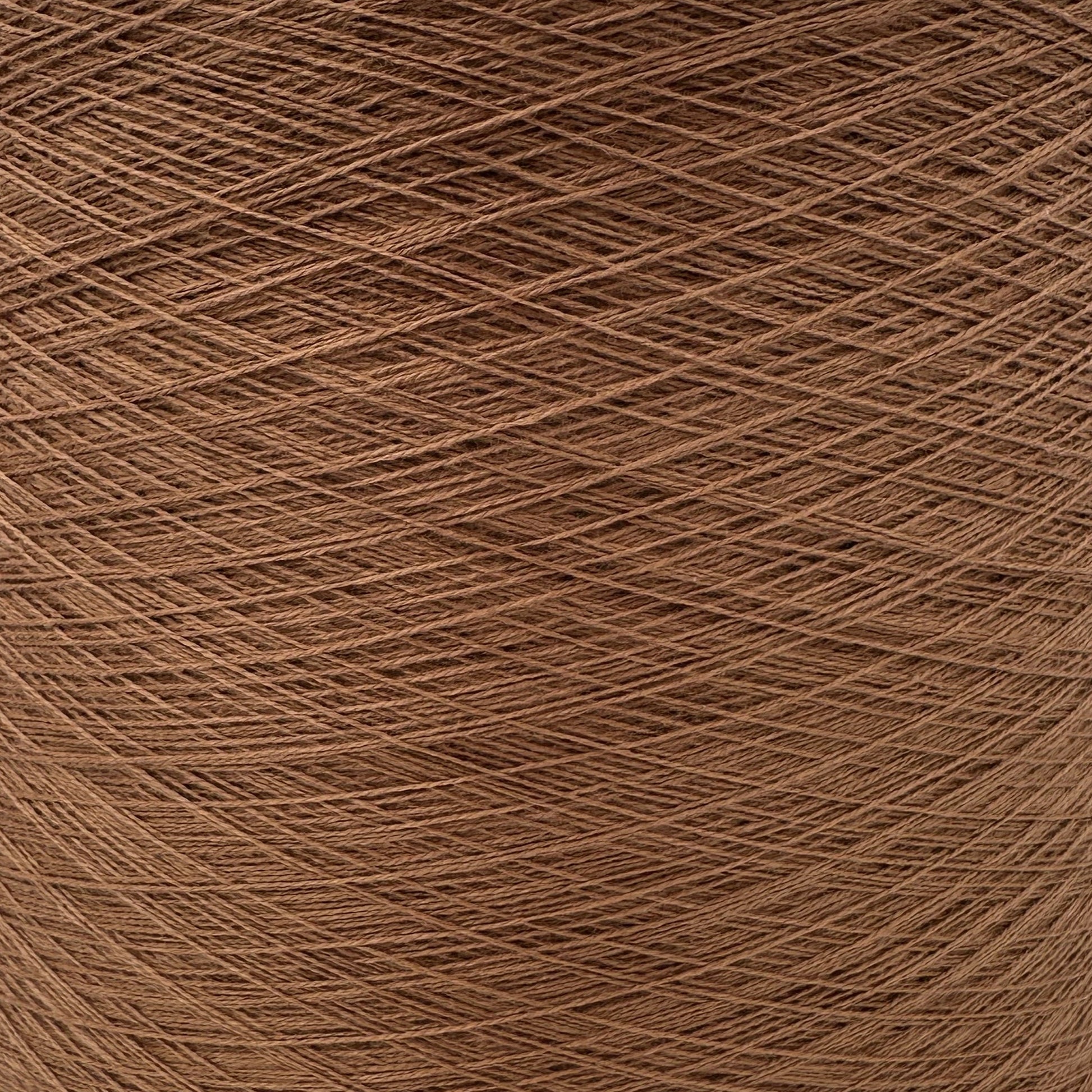 Garnkone mit der Farbe Mocca, Bobbel Kone, Uni Farbe