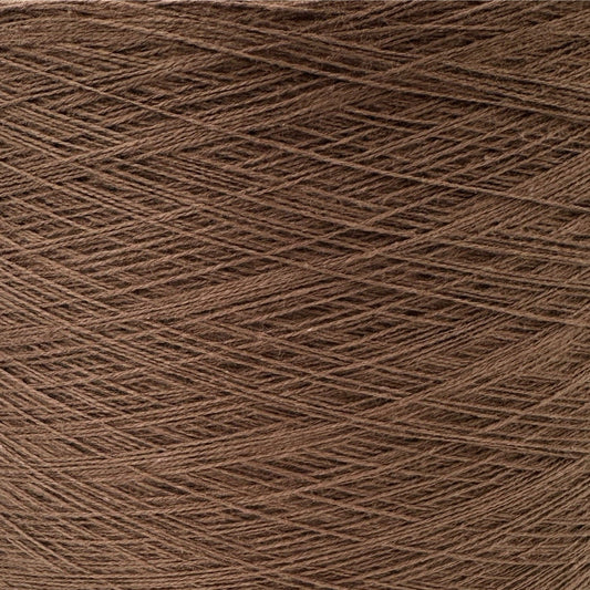 Garnkone mit der Farbe Nuss, Bobbel Kone, Uni Farbe