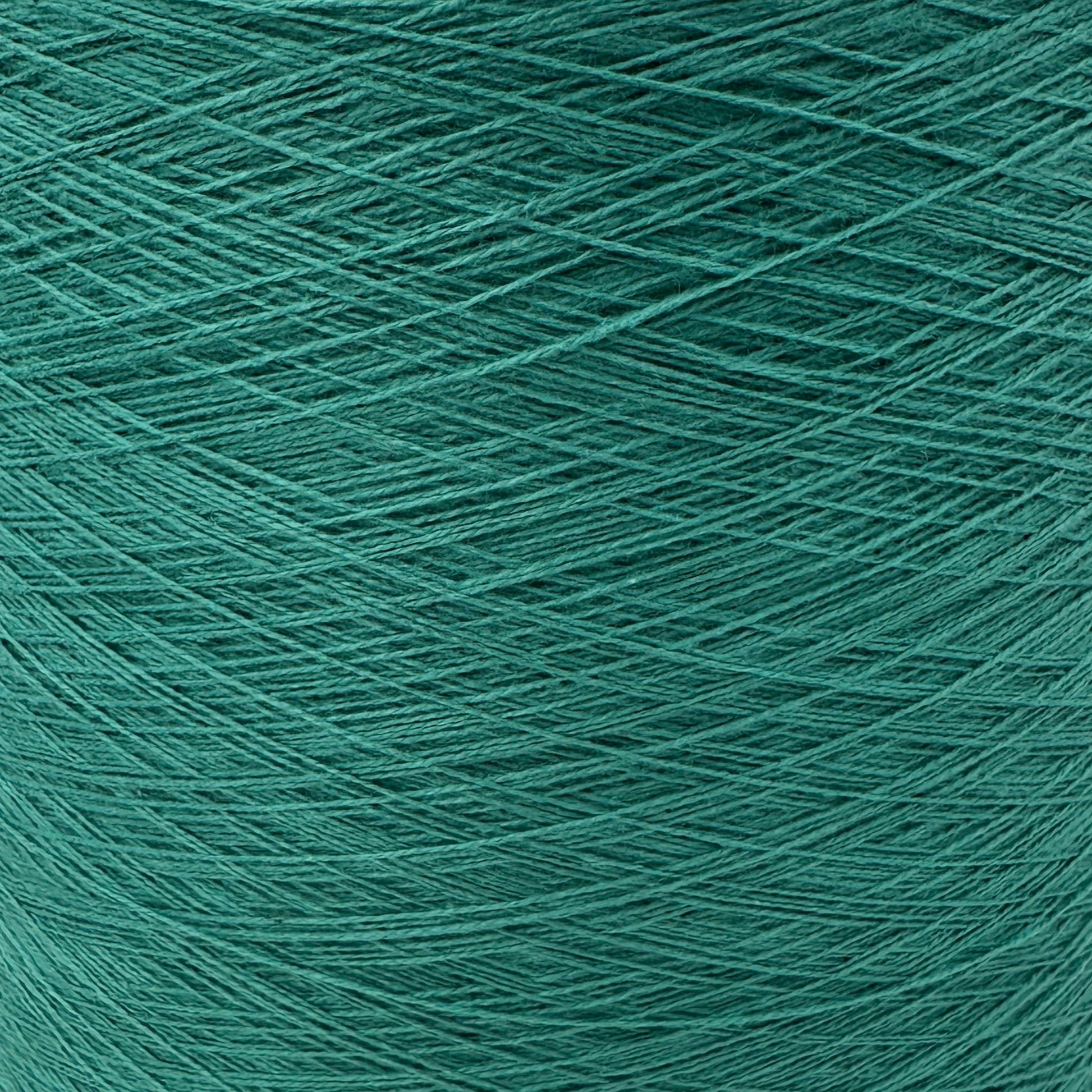 Garnkone mit der Farbe Ozeangrün, Bobbel Kone, Uni Farbe