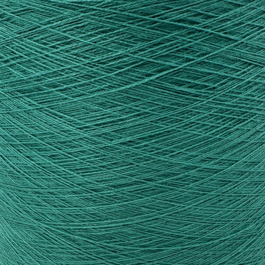 Garnkone mit der Farbe Ozeangrün, Bobbel Kone, Uni Farbe