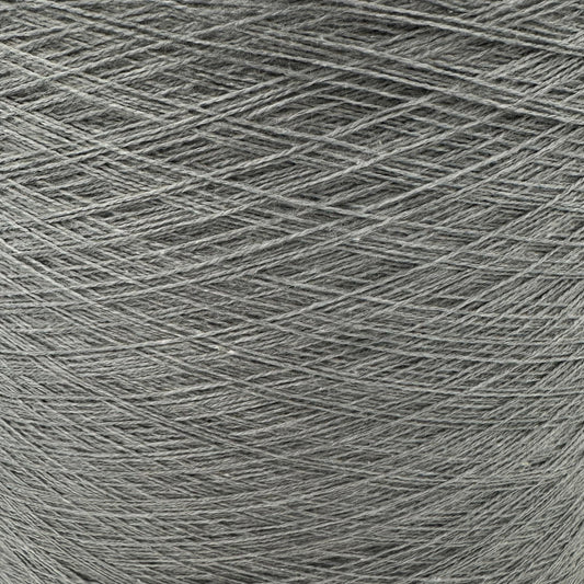 Garnkone mit der Farbe Silber-Mel., Bobbel Kone, Uni Farbe
