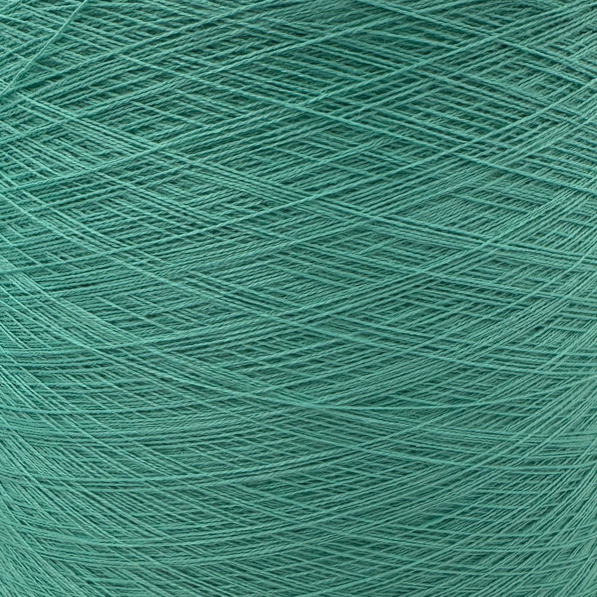 Garnkone mit der Farbe Türkis Neu, Bobbel Kone, Uni Farbe